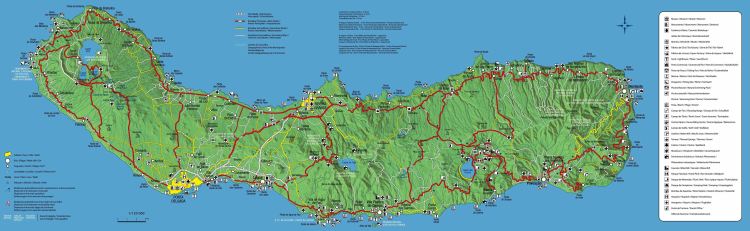 Sao Miguel map